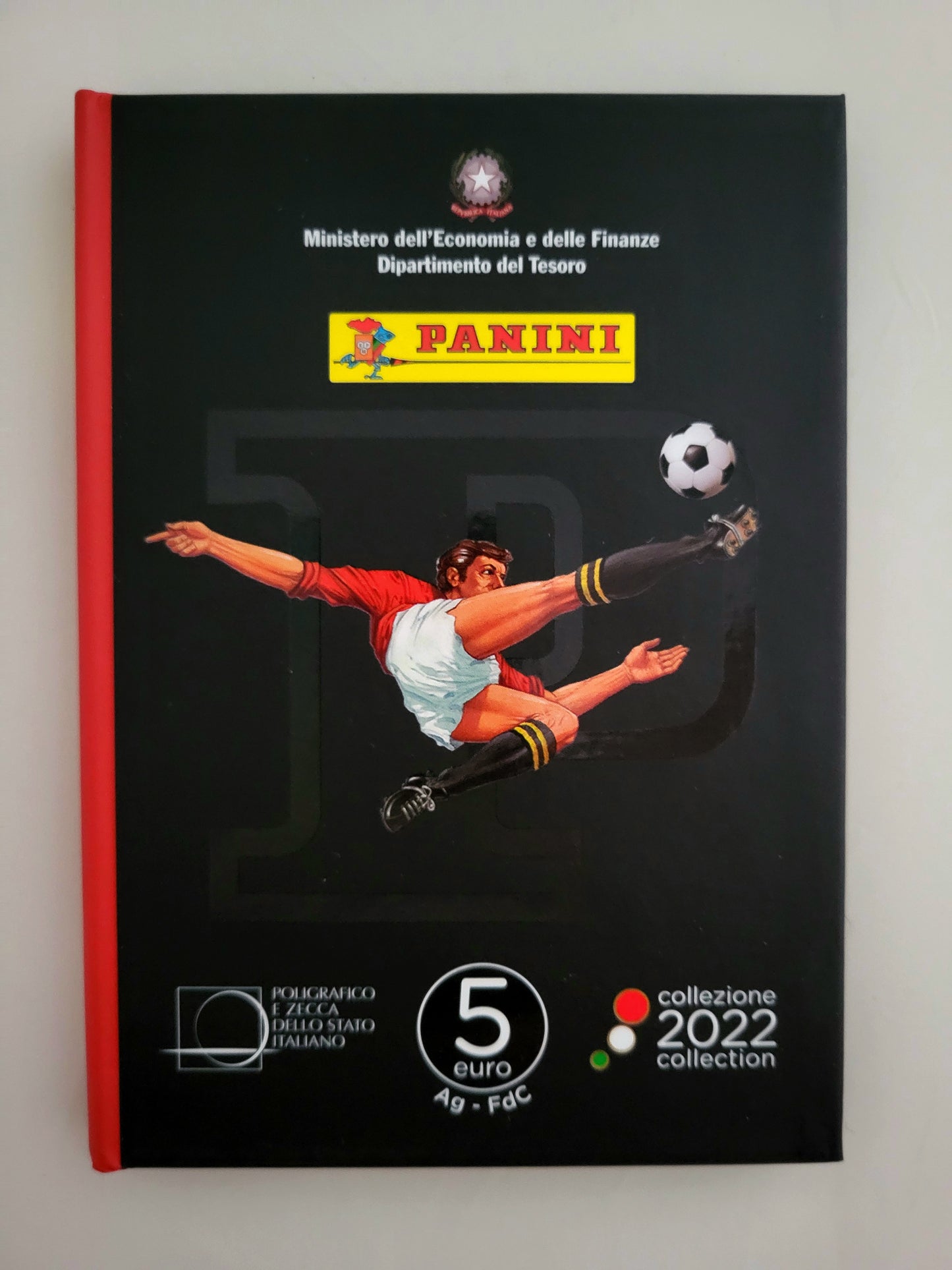 ITALIA - 5 EURO 2022 - ARGENTO Fondo Specchio