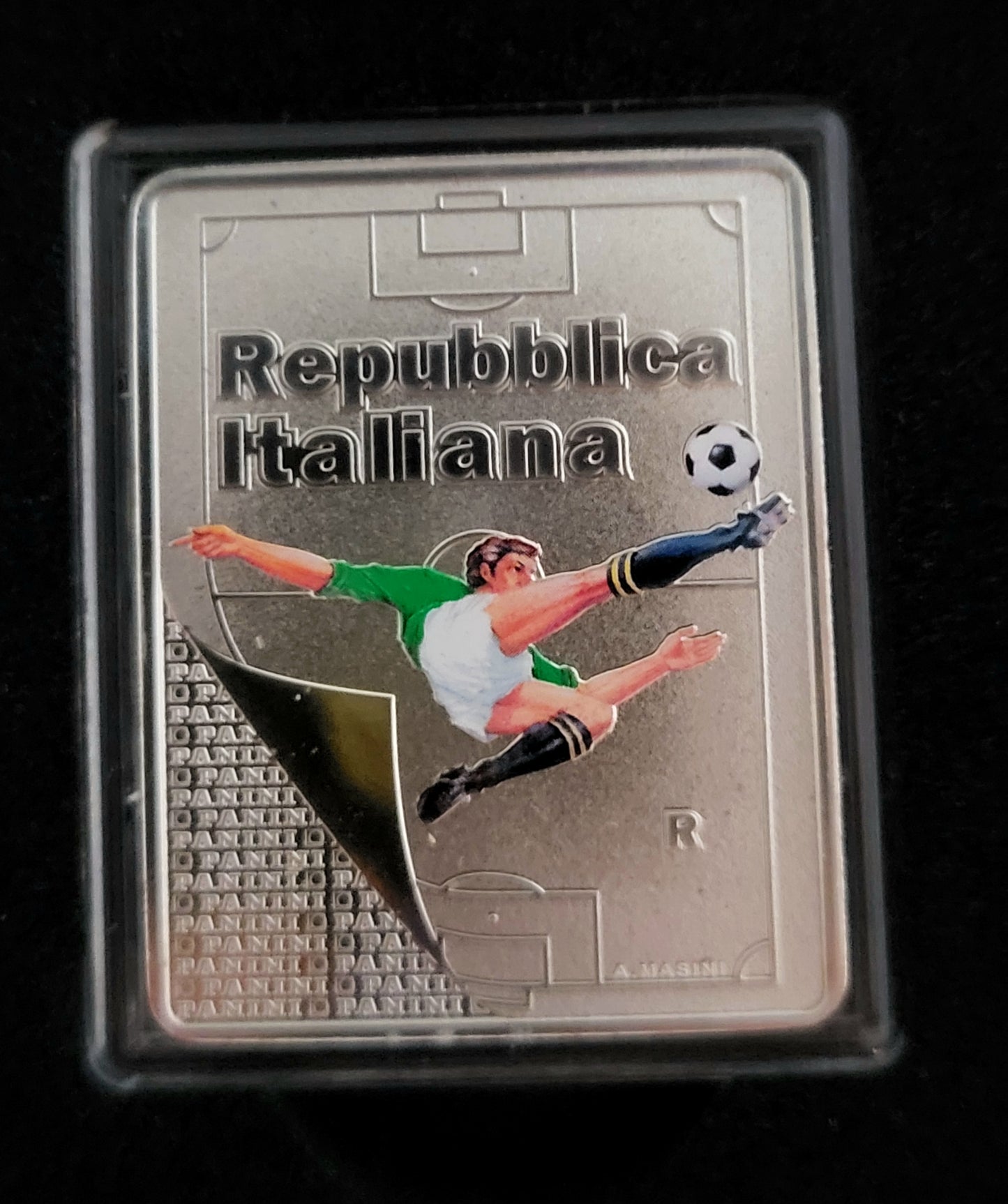 ITALIA - 5 EURO 2022 - ARGENTO Fondo Specchio