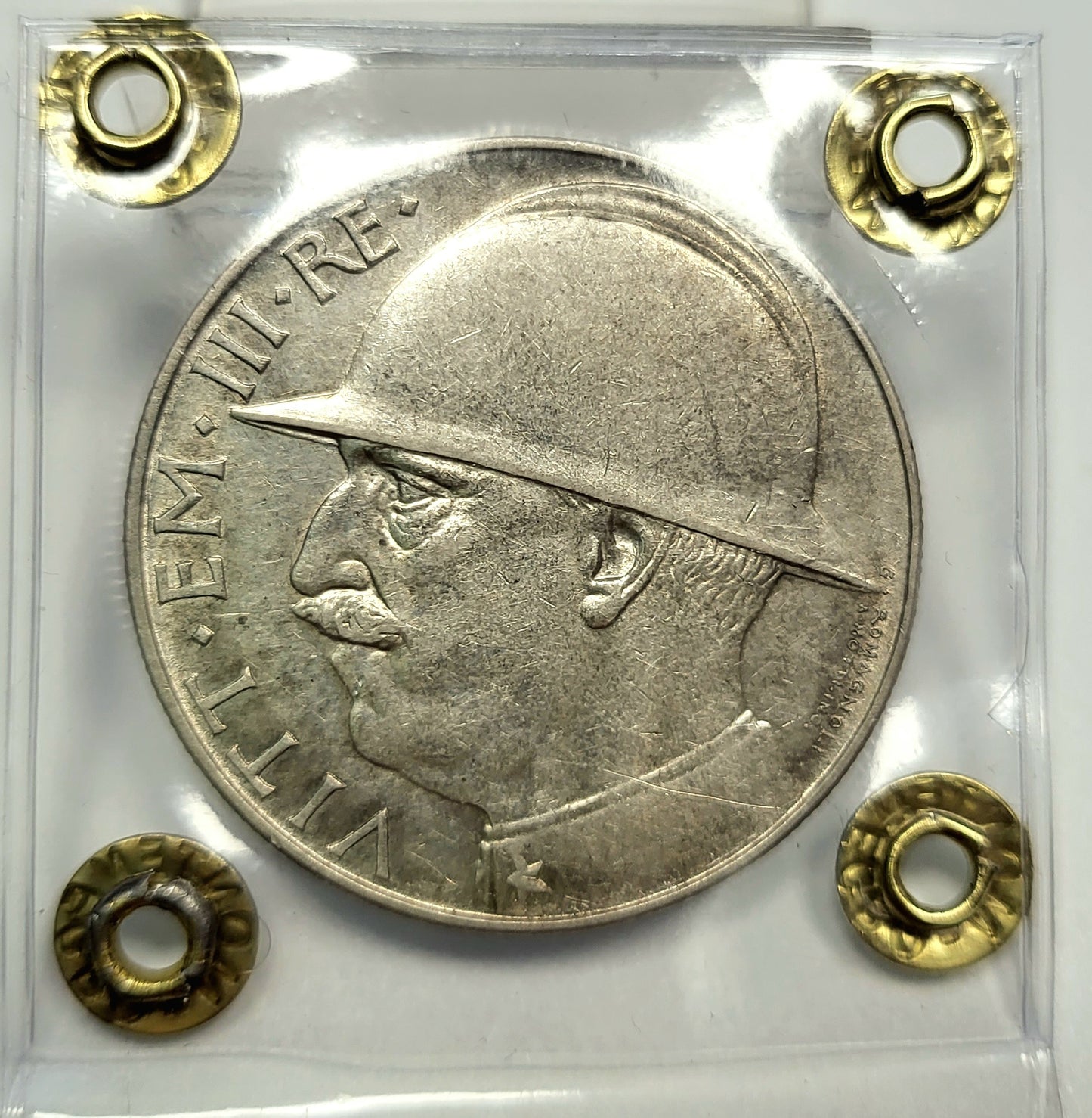 Regno d'Italia - anno 1928 - 20 lire argento