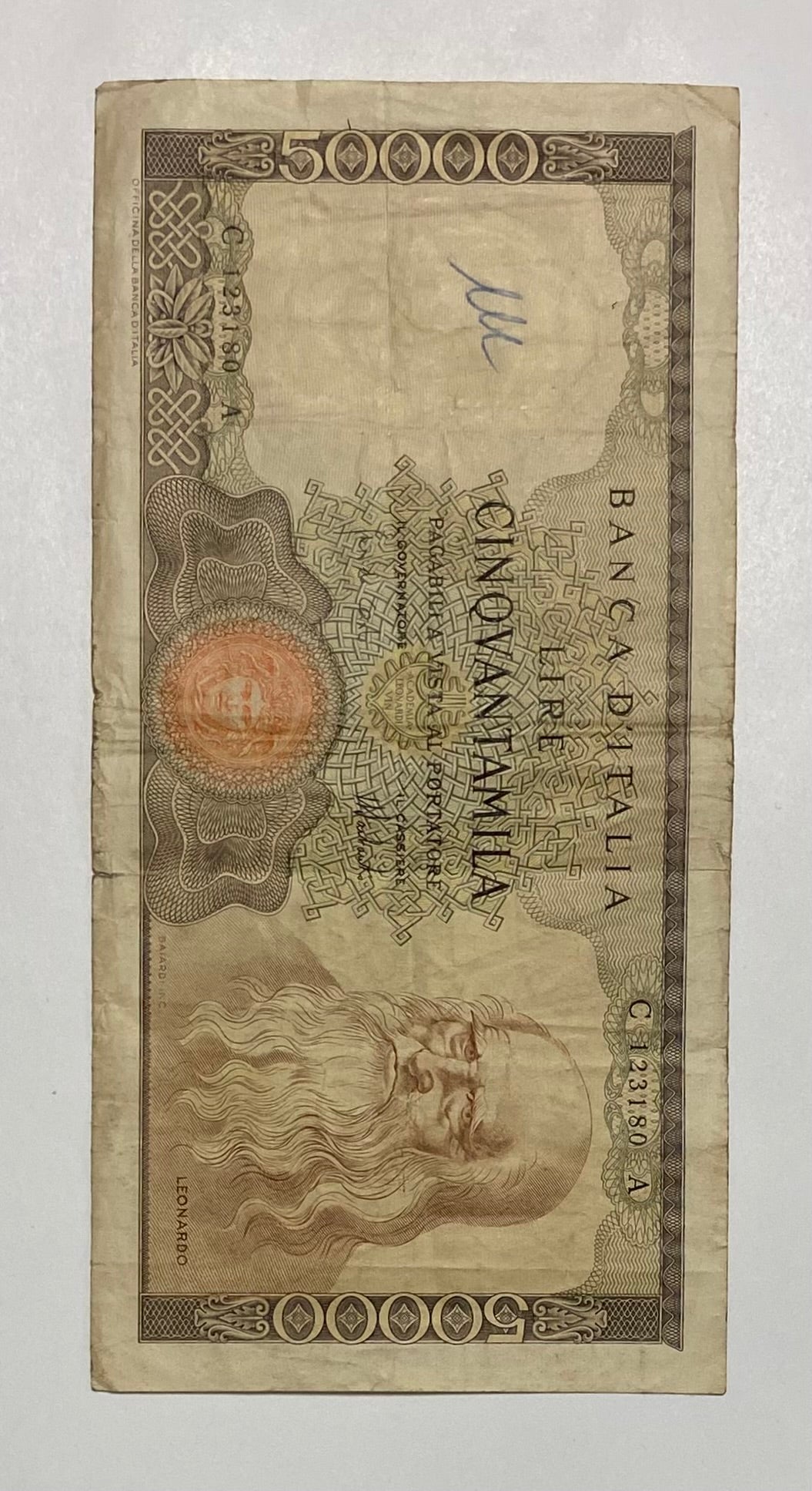 50.000 LEONARDO DA VINCI