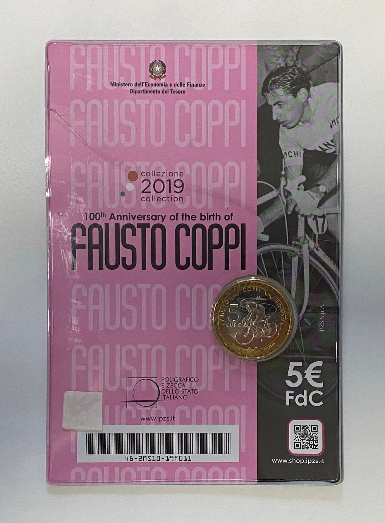 COPPI FAUSTO 5€ FDC
