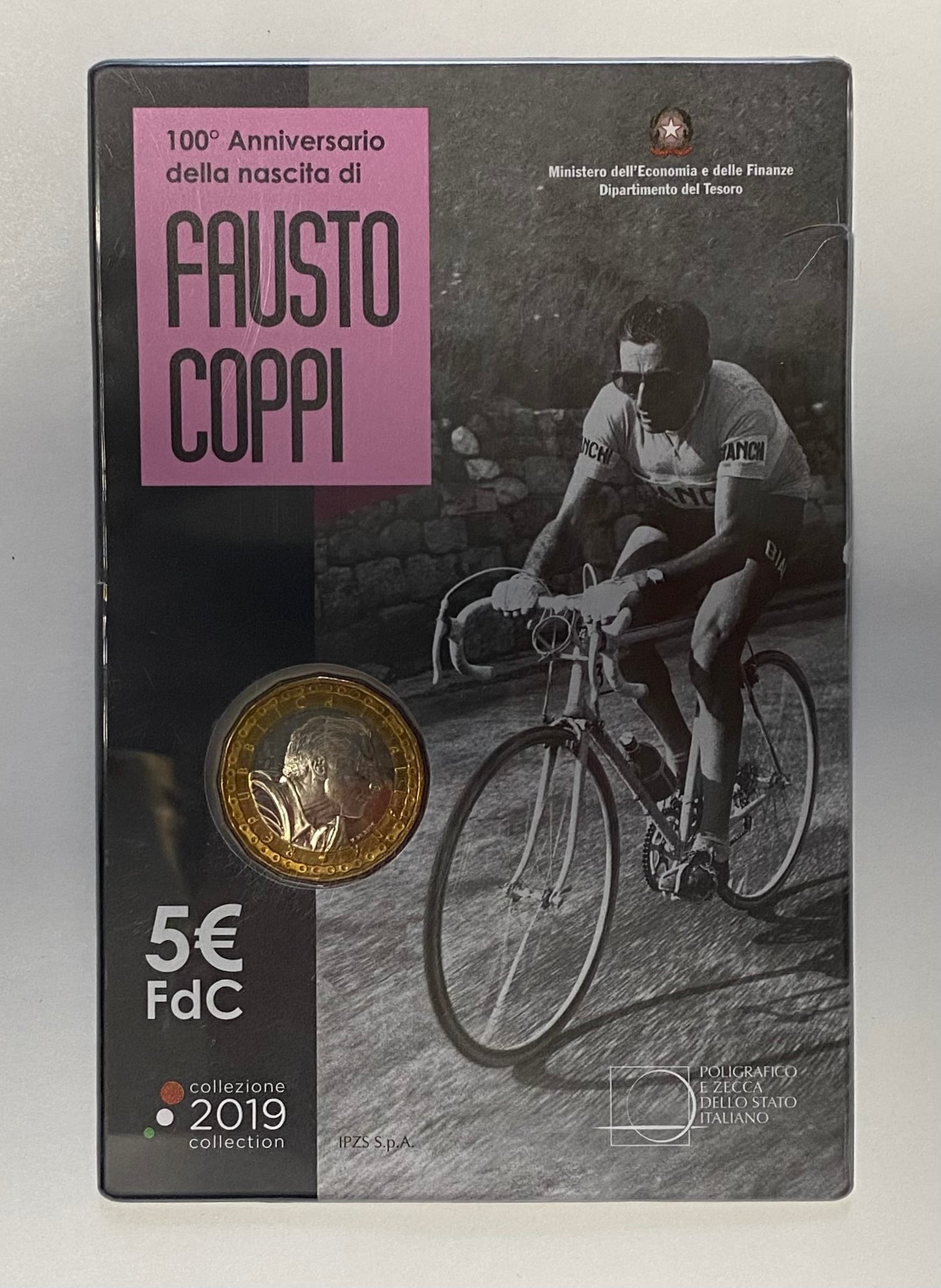 COPPI FAUSTO 5€ FDC