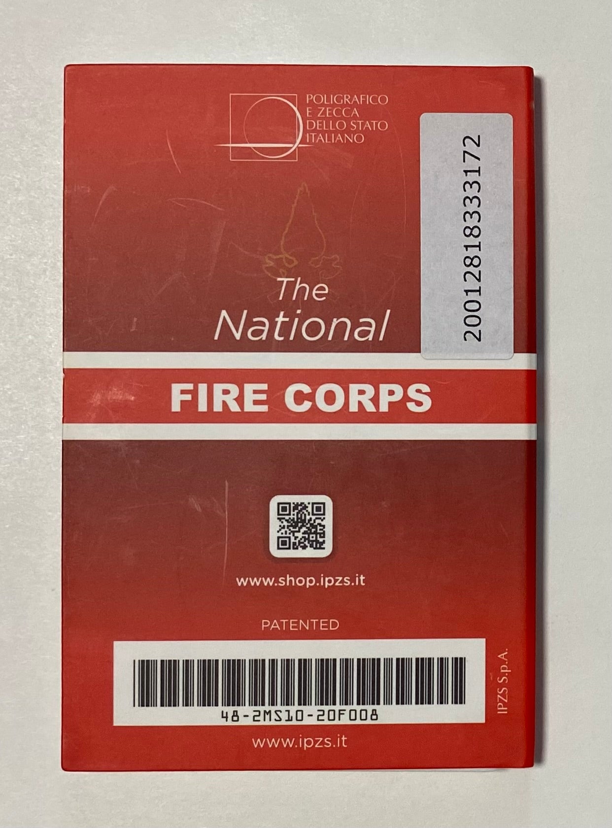 2 EURO FDC - VIGILI del FUOCO 2020 COIN CARD