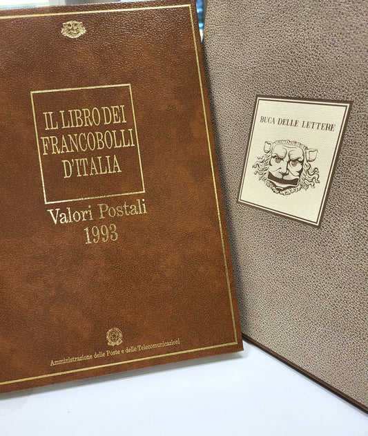 Libro dei francobolli ITALIA 1993